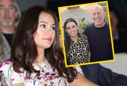 Bruce Willis nie mieszka z żoną i małymi córkami. Kwarantannę spędza z Demi Moore