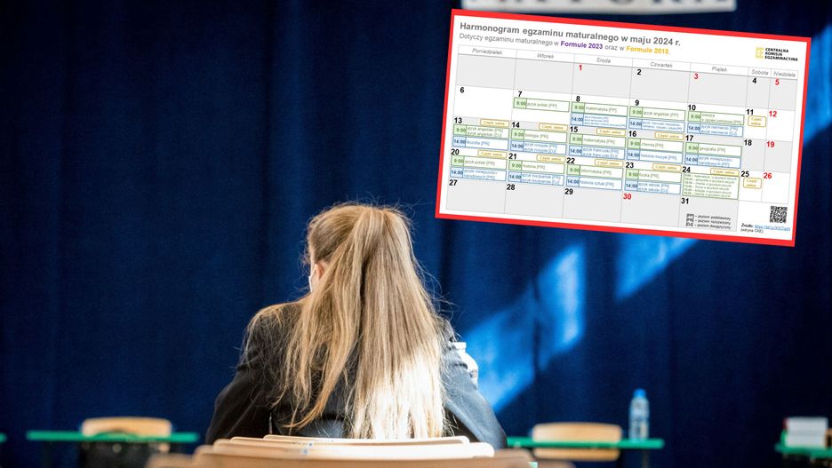 Kiedy matury 2024? Harmonogram egzaminów maturalnych CKE