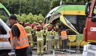 Poznań. Zderzenie tramwajów. Jest wielu rannych