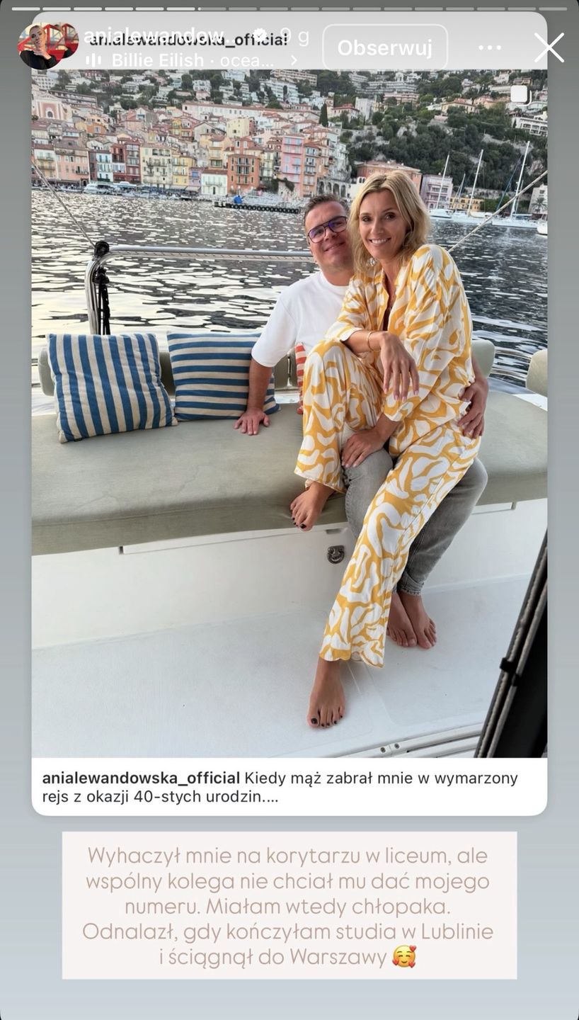 Anna Lewandowska zdradza, jak poznała męża