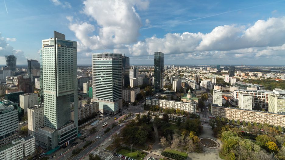 Warszawa. W poniedziałek nie będzie padać