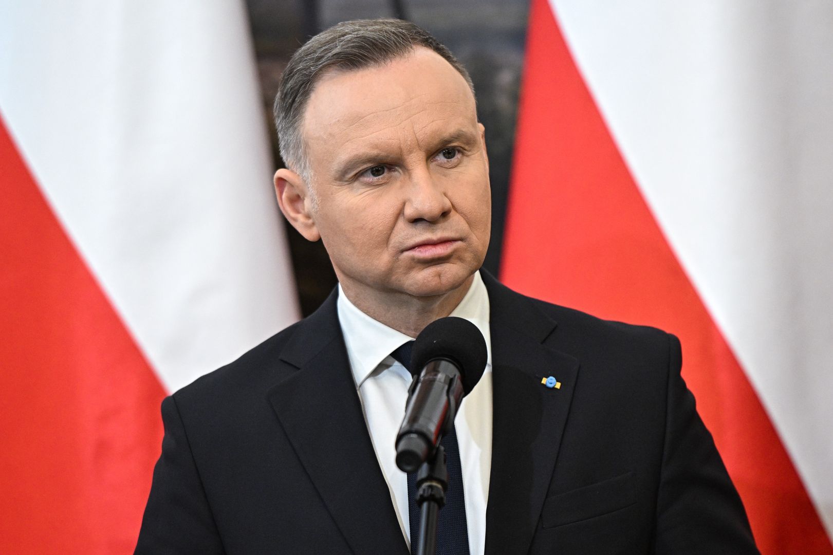 Prezydent Duda wygłosił przemówienie. "Źle się to kończyło"