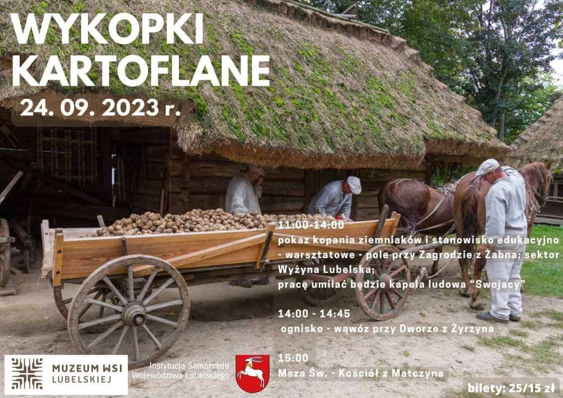 Plakat wykopki Kartoflane