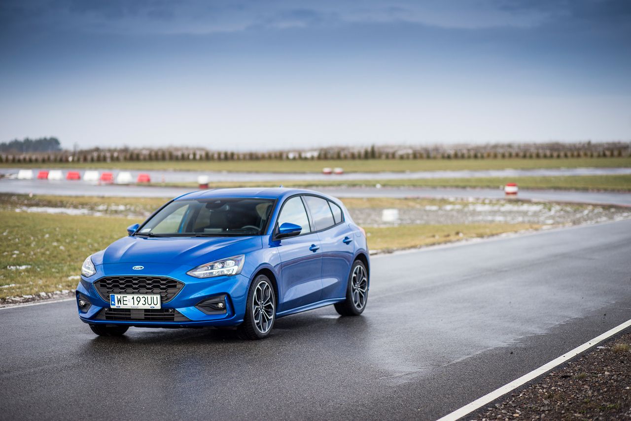 Nowy Ford Focus na Torze Łódź. Kompaktowy hatchback prowadzi się jak żaden inny