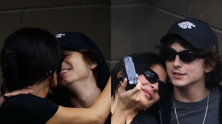 Kylie Jenner i Timothée Chalamet nie szczędzą sobie czułoś 