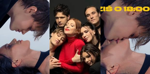 Namiętny pocałunek Janji Lesar i Katarzyny Zillmann zapowiada teledysk Ady Fijał. Udana promocja? (ZDJĘCIA)