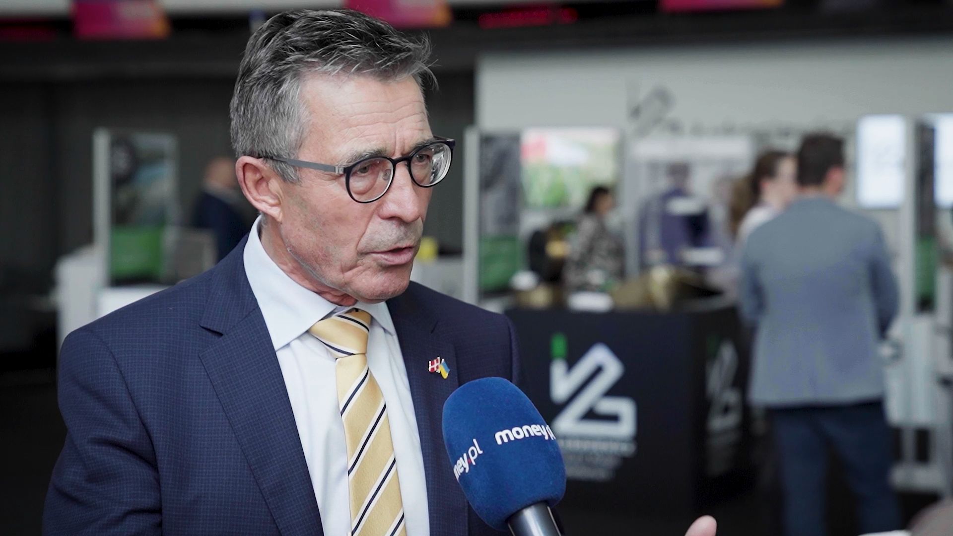 Anders Fogh Rasmussen, prezes Rasmussen Global podczas Kongresu 590.