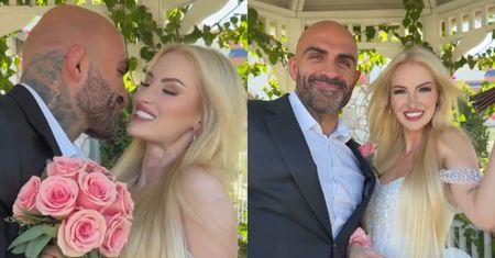 Akop Szostak i Ola Okrzesik WZIĘLI ŚLUB w Las Vegas?! Jedni gratulują, inni piszą, że to AI! "ŚCIEMA DLA ZASIĘGÓW" (WIDEO)