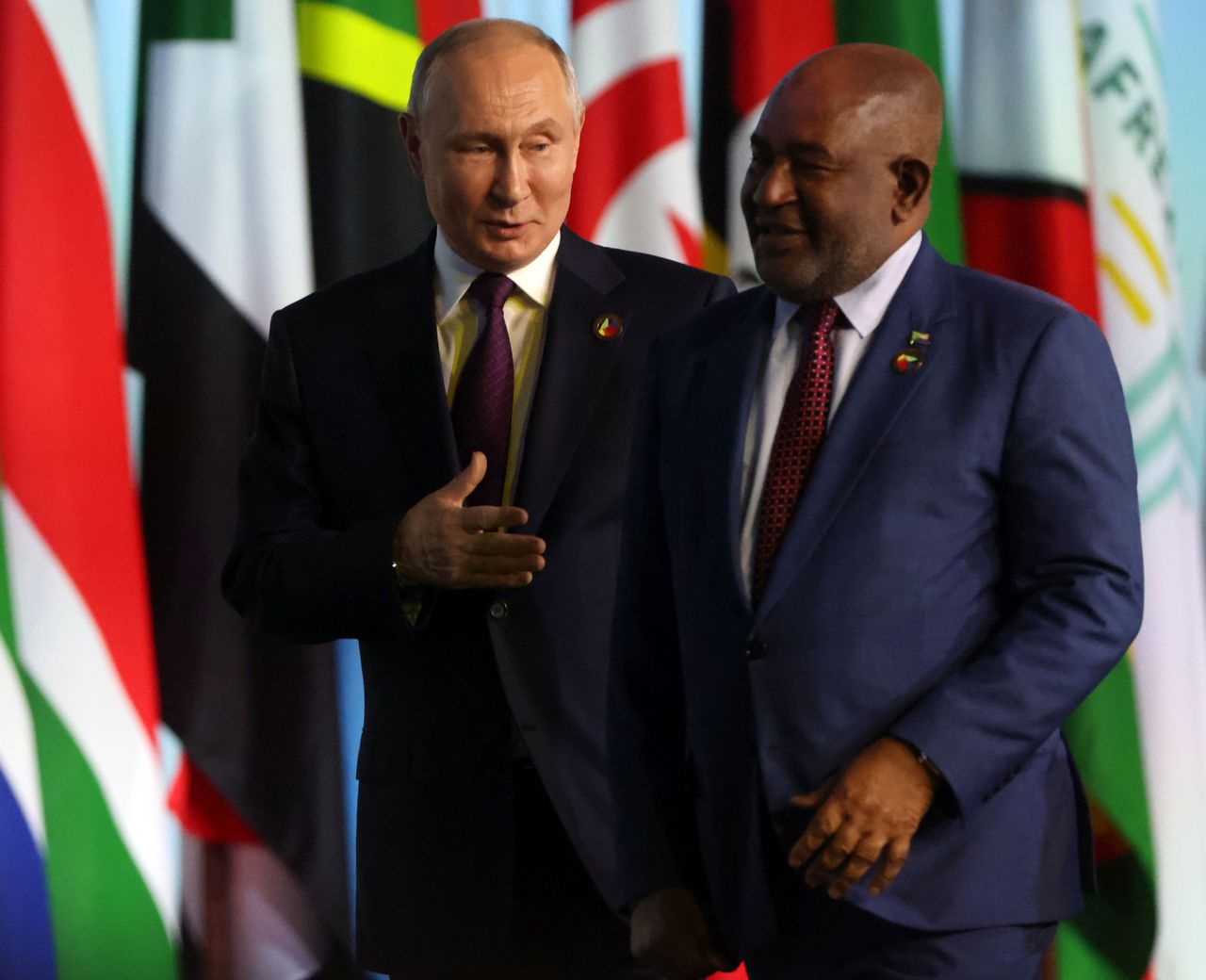 In 2023, 17 leaders came to the Russia-Africa summit in Saint Petersburg. They may now be wondering if Putin is still a strong partner for them.