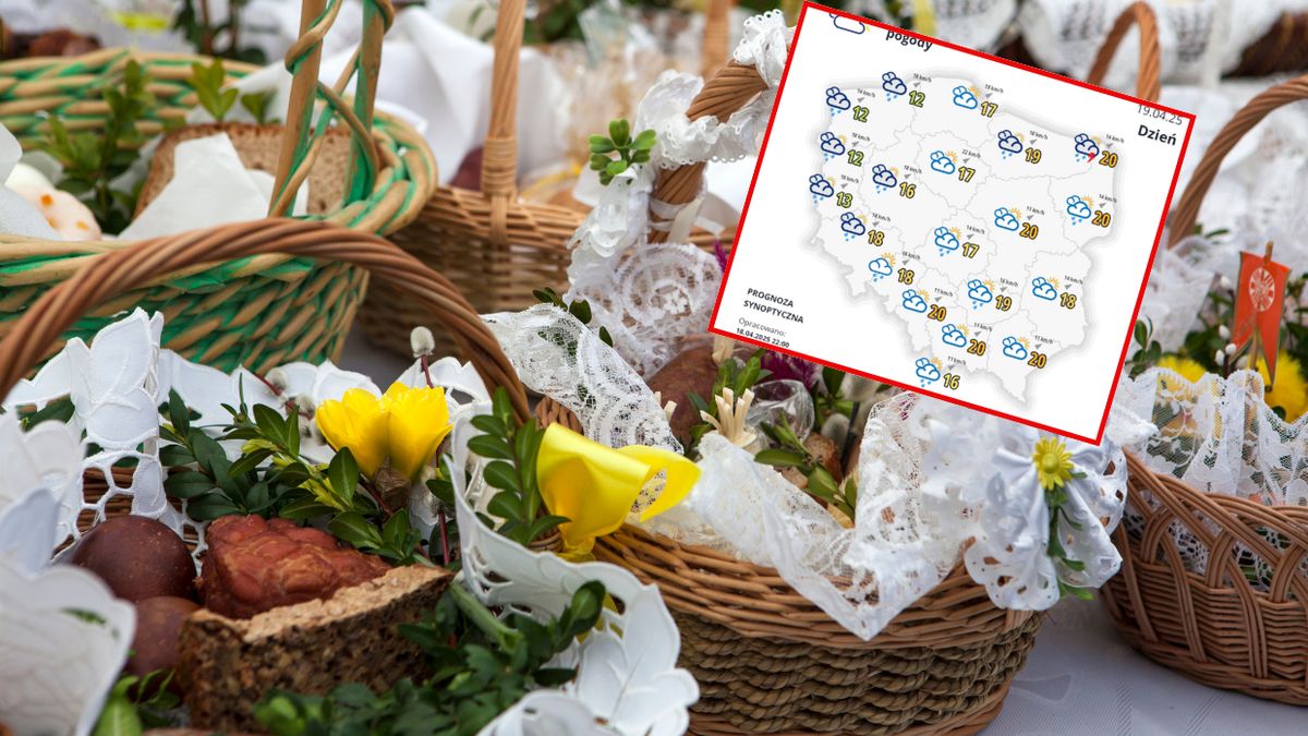 Jaka pogoda na Wielką Sobotę 2025?