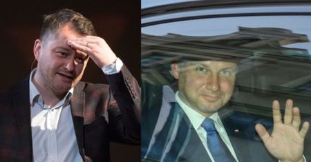 Kuźniar o wypadku limuzyny Dudy: "NIE UMIECIE OGARNĄĆ ZMIANY OPON?!"