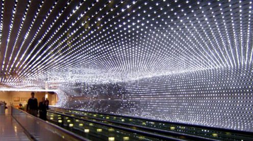 Tunel z ponad 40 tysiącami diod LED 1