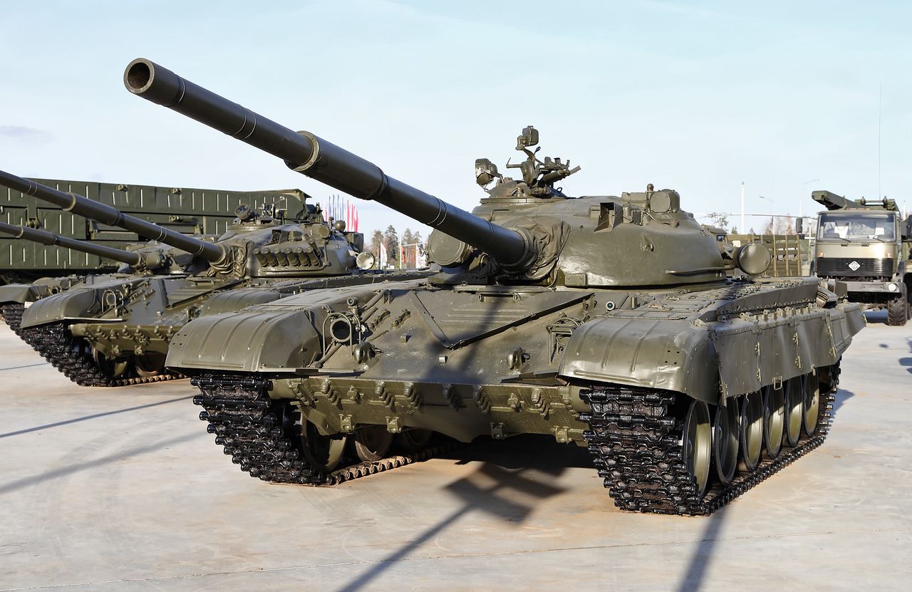 Czołg T-72.