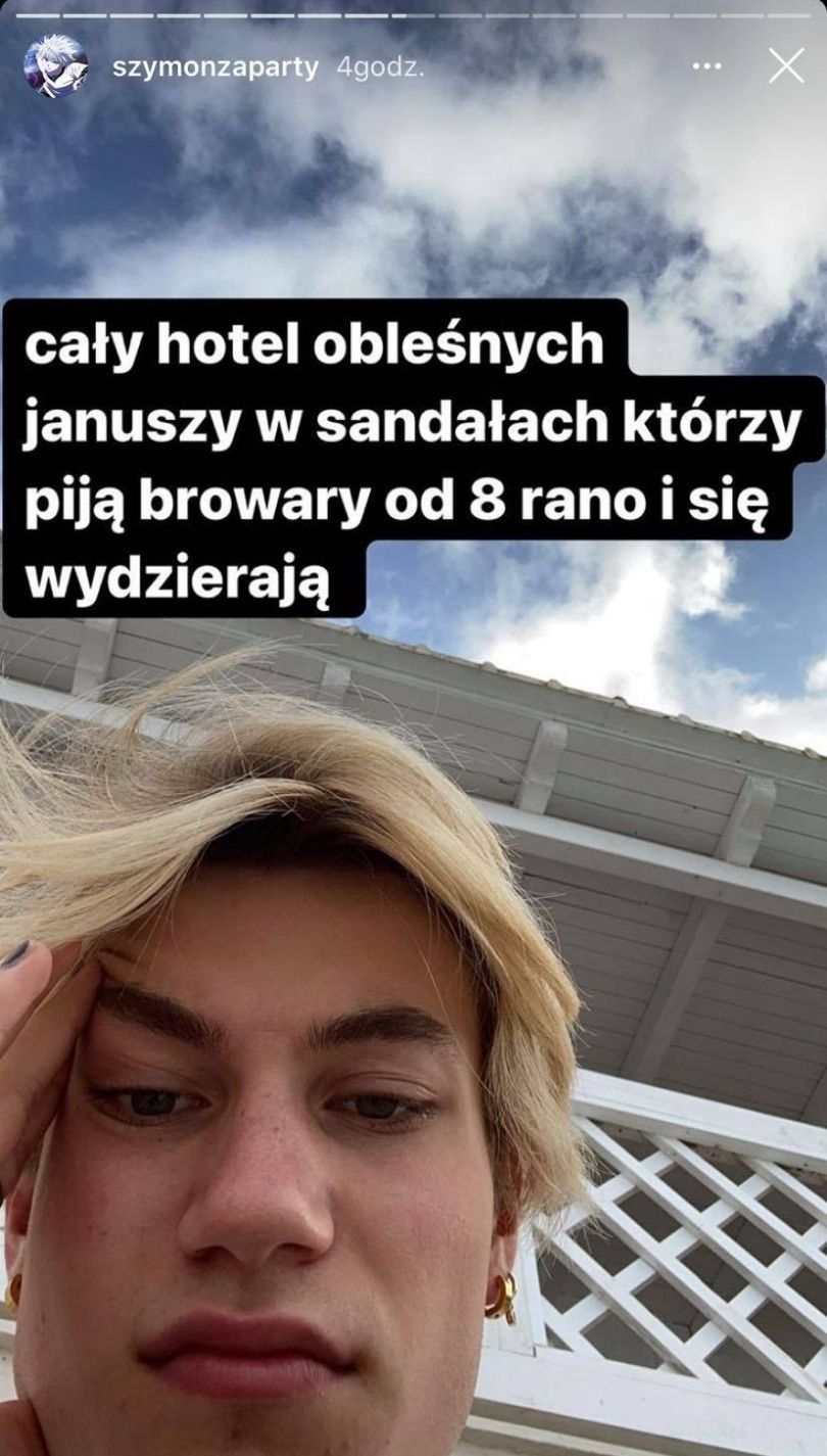 Wakacyjny dramat Szymona Zapartego