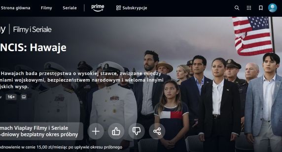 Amazon Prime Video sprzedaje pakiet konkurencyjnego serwisu