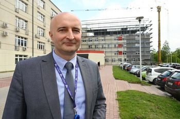 Trwa budowa Ośrodka Kompleksowej Diagnostyki Raka Płuca w Szpitalu w Czerwonej Górze