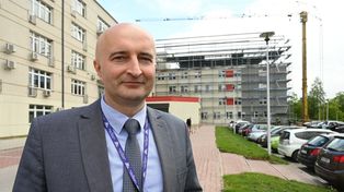 Trwa budowa Ośrodka Kompleksowej Diagnostyki Raka Płuca w Szpitalu w Czerwonej Górze