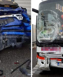 Wypadek autobusu. Wśród rannych są dzieci