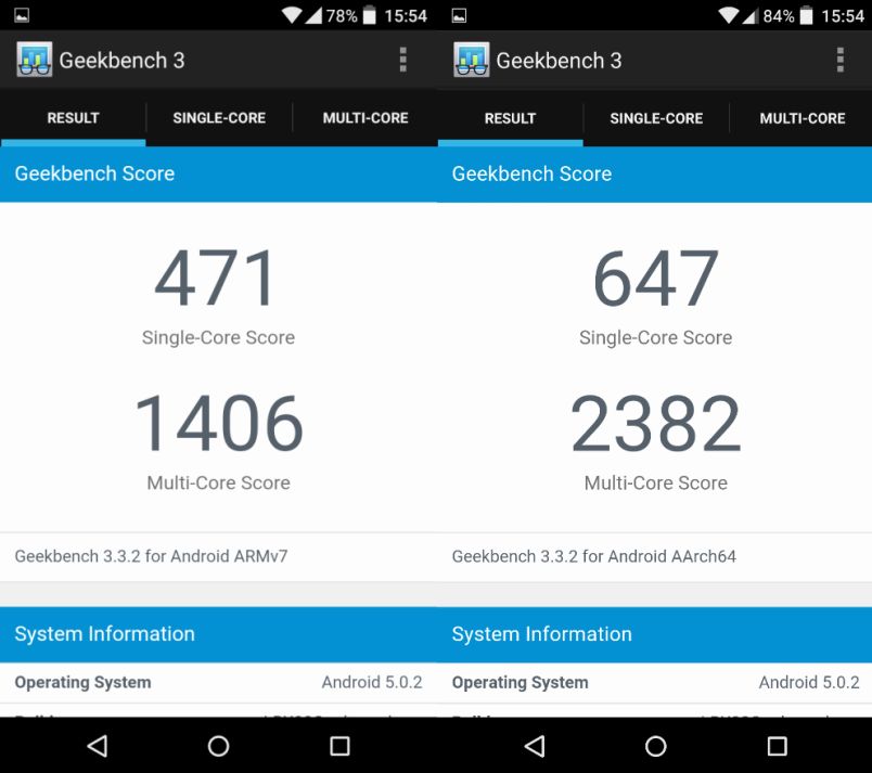 Alcatel OneTouch Idol 3 (4,7 i 5,5 cala) - wydajność i oprogramowanie 25