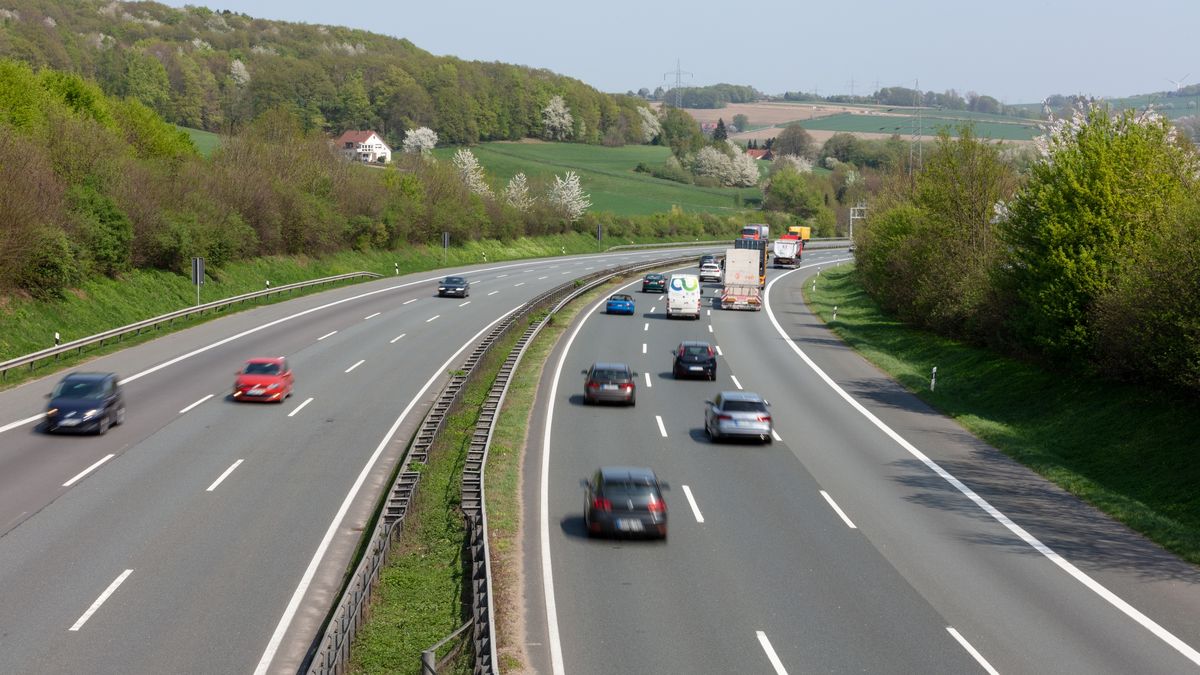 Autostrada, trasa, droga, samochody, korek