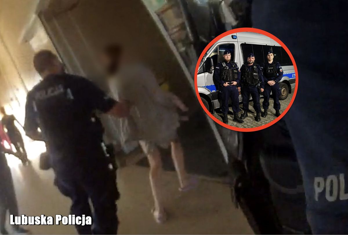 Trzej policjanci - młodszy aspirant Tomasz Żydek, starszy posterunkowy Dawid Piaseczny i starszy posterunkowy Filip Kendelewicz eskortowali parę wiozącą dziewczynkę w stanie krytycznym do szpitala