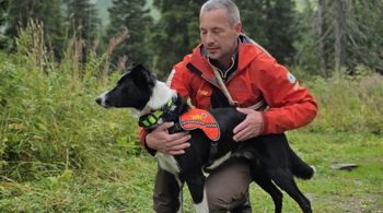 Tatry: Policyjne psy z Wrocławia szkoliły się wraz z ratownikami TOPR