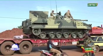 Wypłynął z Bałtyjska koło Królewca. Dostarczył Rosjanom w Afryce sprzęt