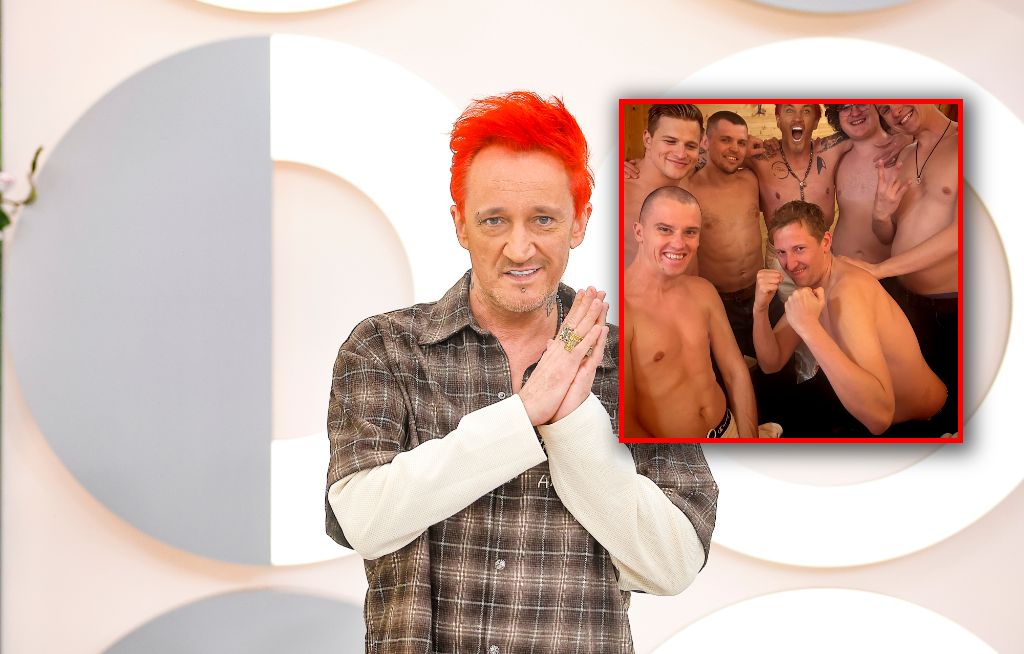 Michał Wiśniewski z półnagimi mężczyznami. To znani komicy