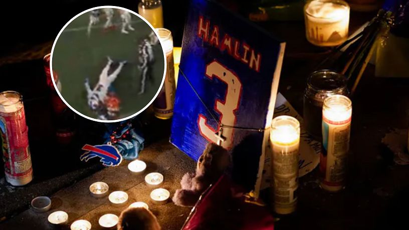 Groźny wypadek podczas meczu. Zawodnik stracił przytomność po zderzeniu