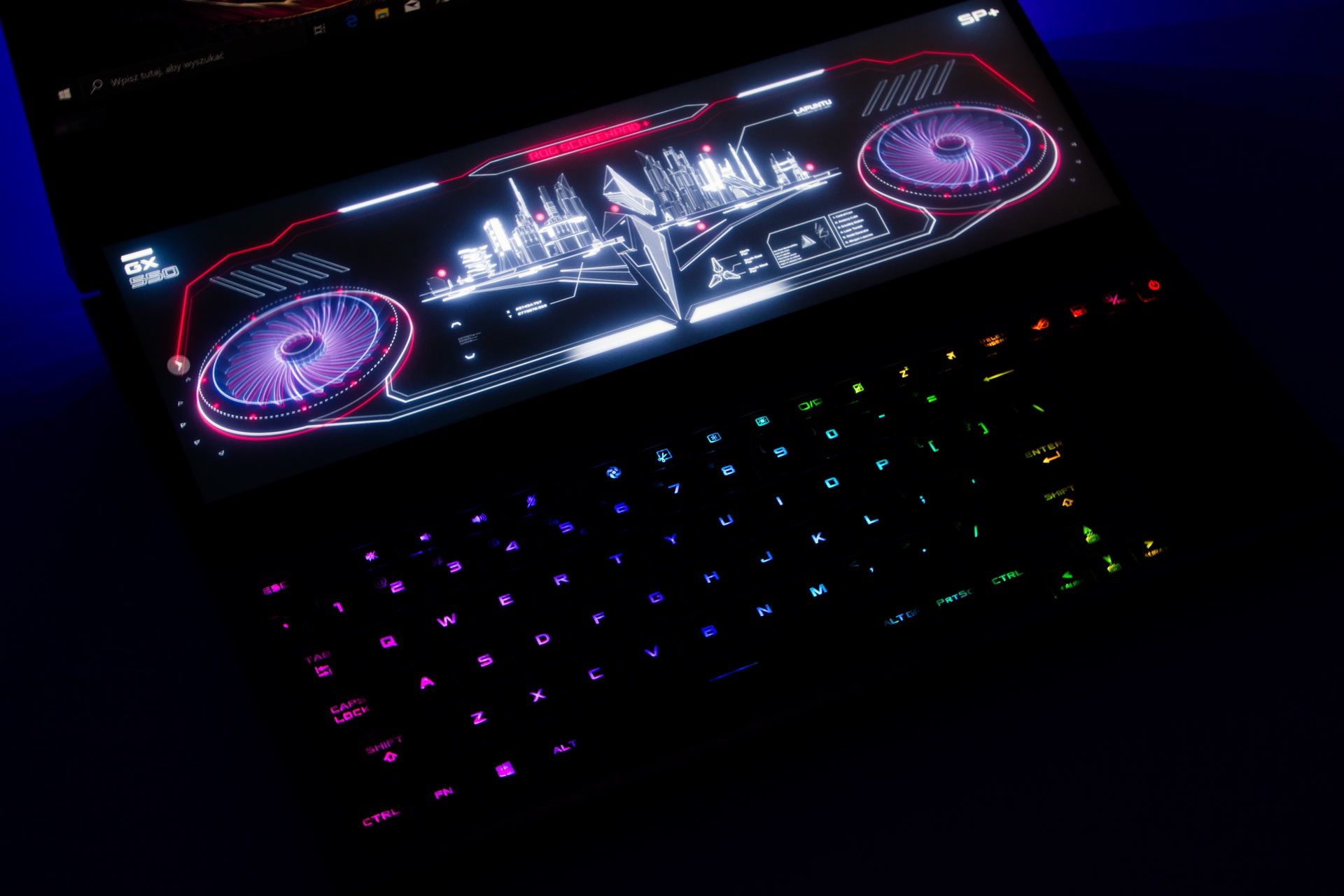 ASUS ROG Zephyrus Duo 15 GX550L - biedy nie ma!