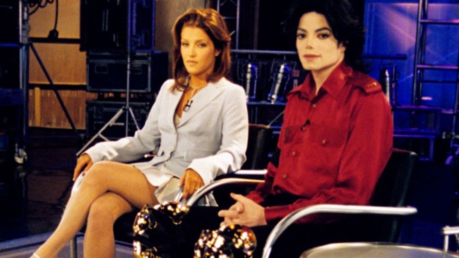 Lisa Marie Presley i Michael Jackson w 1995 roku