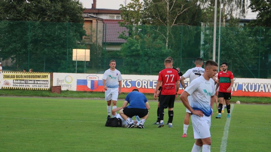 Orlęta Aleksandrów Kujawski - Unia Gniewkowo. 6. kolejka 4. ligi kujawsko-pomorskiej. 5.09.2025 r.