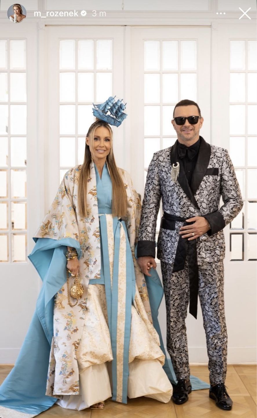 Małgorzata Rozenek i Radosław Majdan 