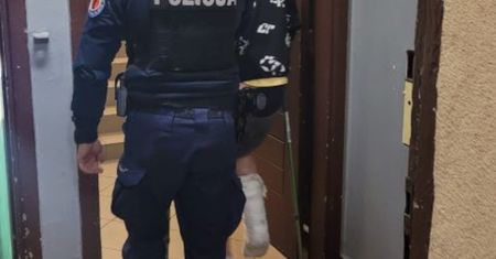 Gips zwrócił uwagę sąsiadów. Teraz może trafić za kraty