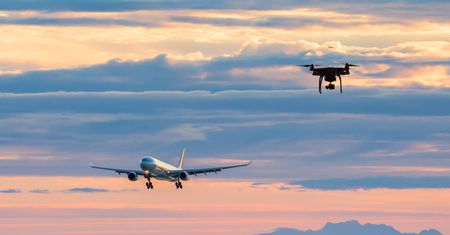 Zauważyli dron nad lotniskiem. Musieli przekierować trzy samoloty