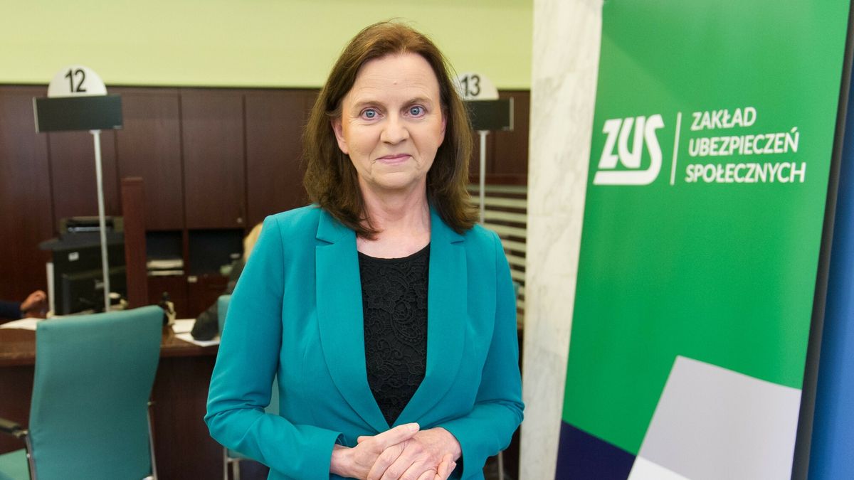 Prezes ZUS prof. Gertruda Uścińska. Zakład podwyższy płace pracowników o kilkaset złotych