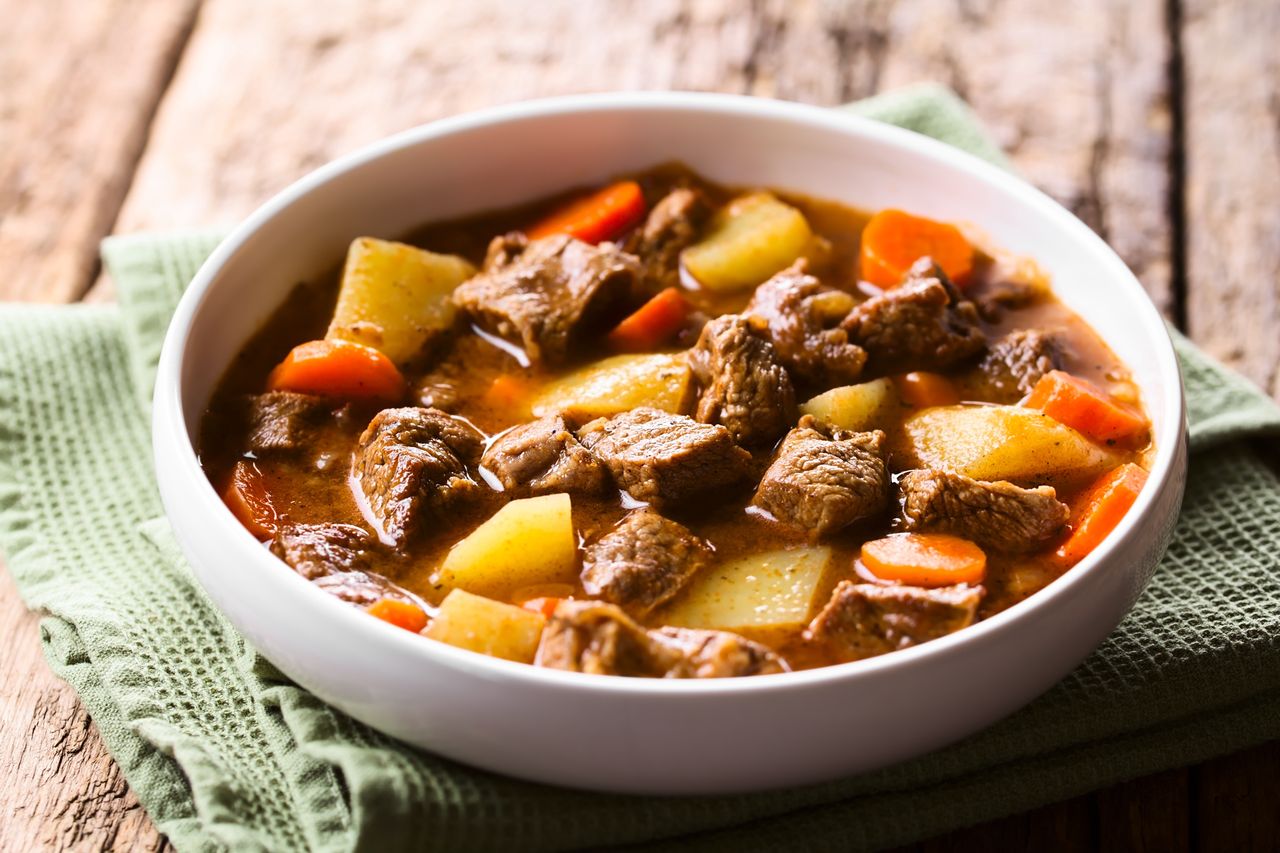 Goulash soup is a national Hungarian dish.