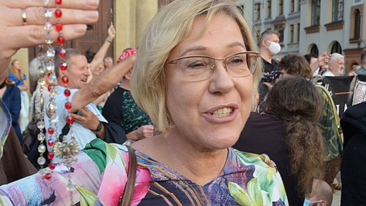 Barbara Nowak po raz kolejny uderza w rząd.