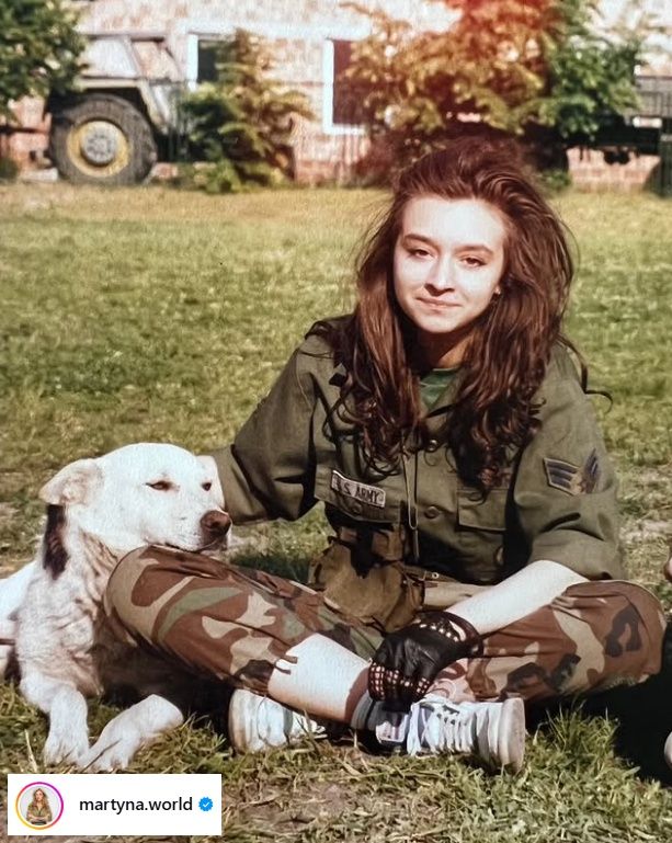 Martyna Wojciechowska w okresie matury