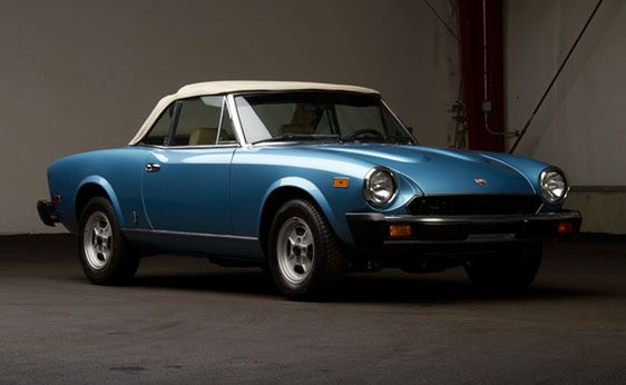 1981 Fiat Spider 2000 Roadster