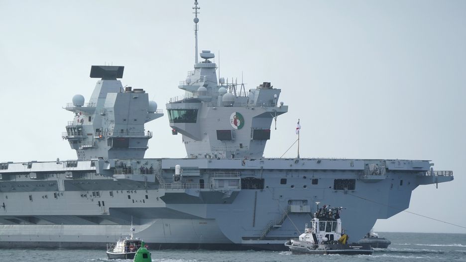 HMS Queen Elizabeth - zdjęcie ilustracyjne
