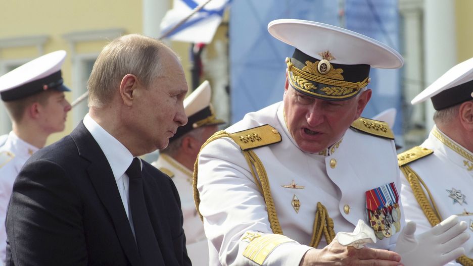 Władimir Putin i Nikołaj Jewmienow
