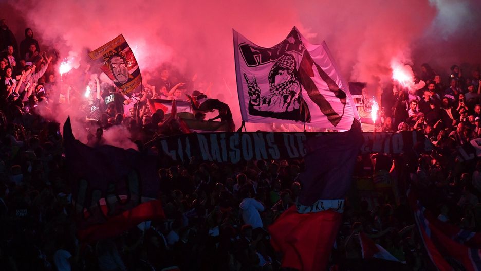 LM 2022/23 - 5. kolejka
Paris Saint-Germain's fans during the UEFA Champions League Group H second leg football match between Paris Saint-Germain (PSG) and Maccabi Haifa FC at the Parc des Princes stadium in Paris on October 25, 2022. Photo by Christian Liewig/ABACAPRESS.COM
Liewig Christian/ABACA