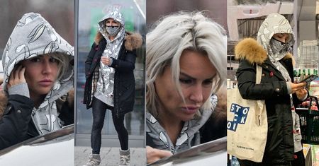 Smutna i rozczochrana Blanka Lipińska w niewymuszonej stylizacji przemyka do lokalnej drogerii (ZDJĘCIA)