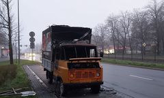 Kraków. Spłonął samochód z antyaborcyjnymi hasłami