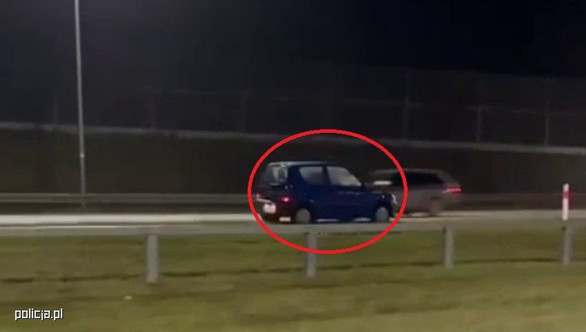 Wideo: Jechała pod prąd na S7. Nie wiedziała, jak do tego doszło