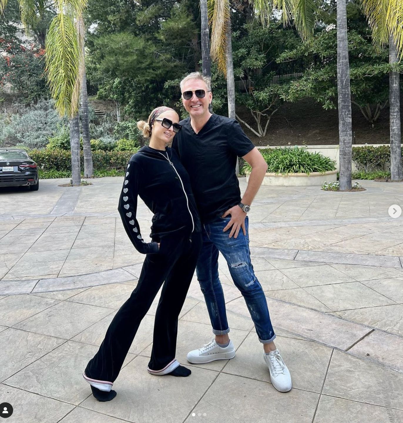 Krzysztof Gojdź i Paris Hilton