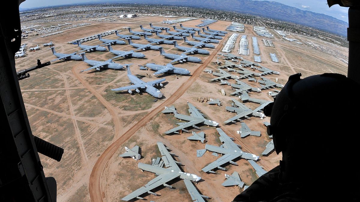 Davis-Monthan Boneyard – cmentarzysko samolotów w Arizonie