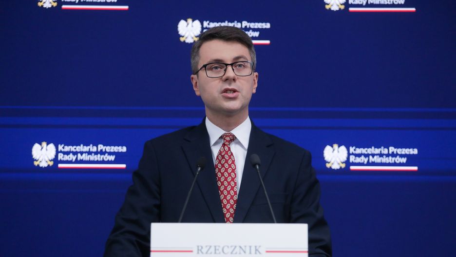 Rzecznik rządu Piotr Müller
