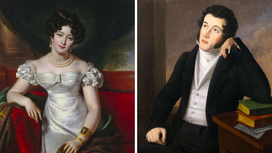 Adam Mickiewicz i Karolina Sobańska